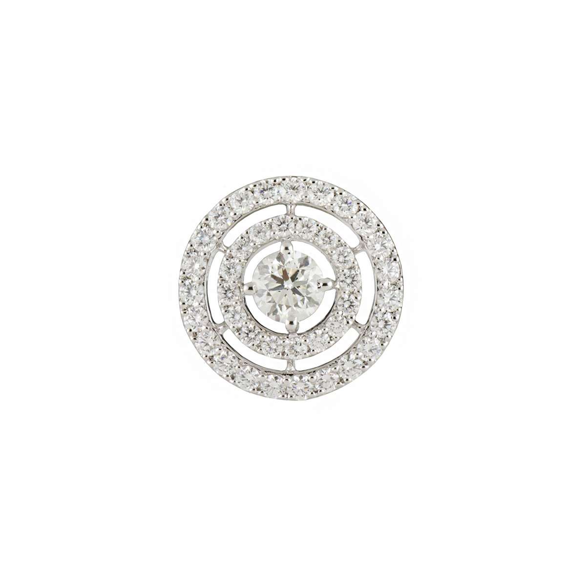 Diamond Halo Pendant | Rich Diamonds